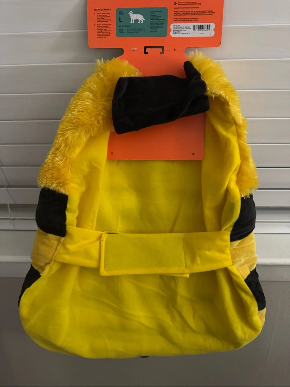 Boots & Barkley Yellow and Black Bee Dog Costume